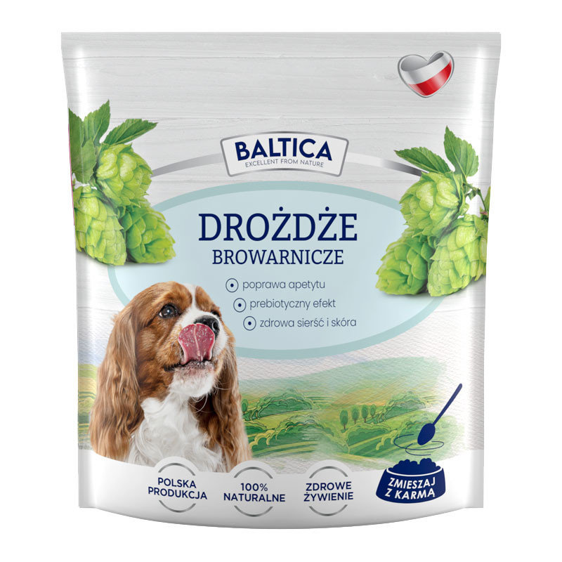 Фото - Ліки й вітаміни Baltica Drożdże browarnicze dla psa i kota 600g 