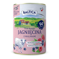 Baltica jagnięcina z malinami 400g MOKRA KARMA