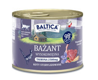 Baltica Smaki Regionów Karma Mokra Kot Dorosły Bażant 185g