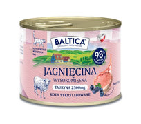 Baltica Smaki Regionów Karma Mokra Kot Dorosły Jagnięcina 185g
