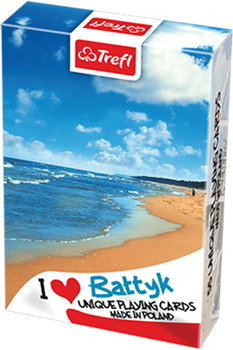 Bałtyk Plaża, karty, talia tematyczna, Trefl - Trefl