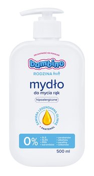 Bambino, Rodzina, mydło do mycia rąk hipoalergiczne, 500 ml - Bambino