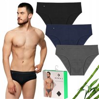 Bambusowe Slipy Męskie Majtki Slipki Moraj Xxl