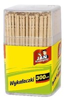 BAMBUSOWE WYKAŁACZKI W PUDEŁKU JAN NIEZBĘDNY DO KORECZKÓW PRZYSTAWEK 300SZT Sarantis