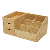 Bambusowy organizer z szaufladami SOLA