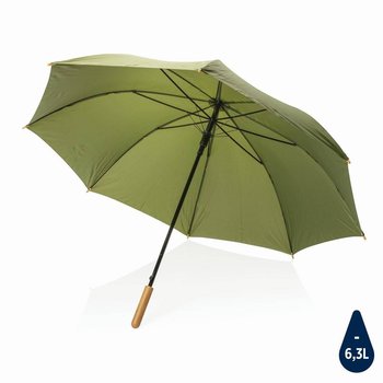 Bambusowy parasol automatyczny 27" Impact AWARE™ RPET - KEMER