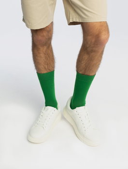 BANANA Socks, Skarpetki Essential - Emerald Field - Zielony - 42-46 - Banana Socks