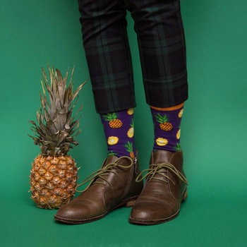 Banana Socks, Skarpetki Pineapple - 42-46 - Banana Socks