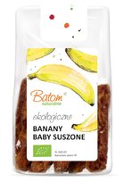 BANANY SUSZONE Baby naturalne miękkie słodkie BIO bez dodatku cukru batom