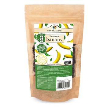 Banany Suszone Bez Dodatku Cukru 200 g - Simpatiko - PIĘĆ PRZEMIAN
