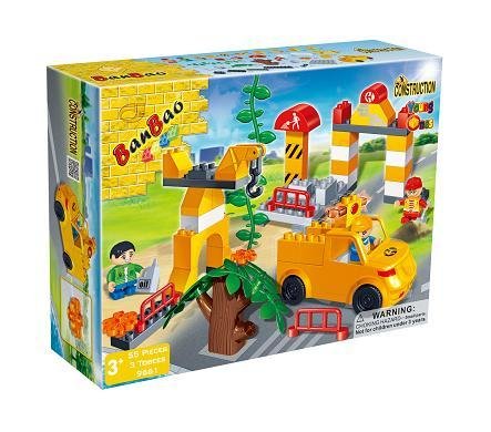 BanBao, Budowa, klocki Duża budowa, 9661