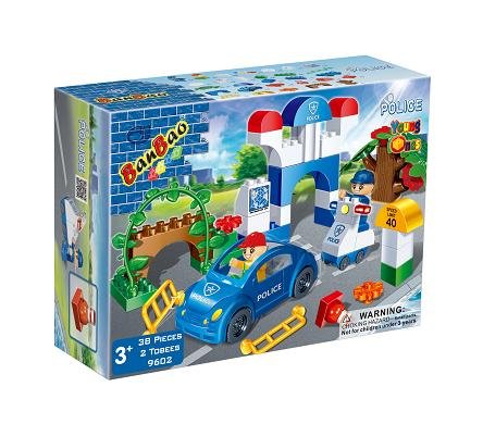 BanBao, Policja, klocki Patrol policyjny, 9602