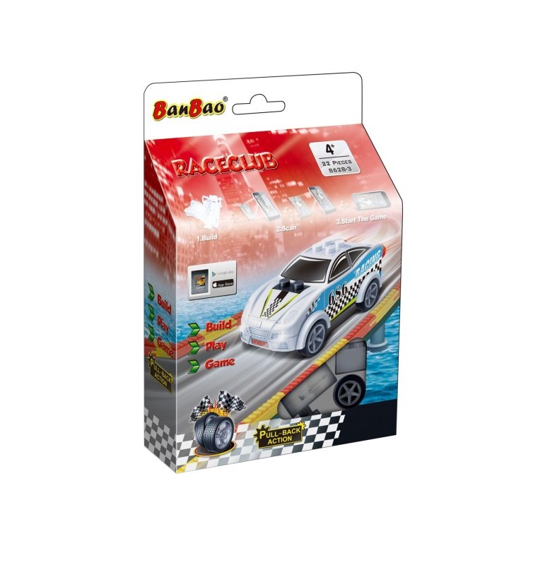 BanBao, RaceClub, klocki Blizzard, 8628-3