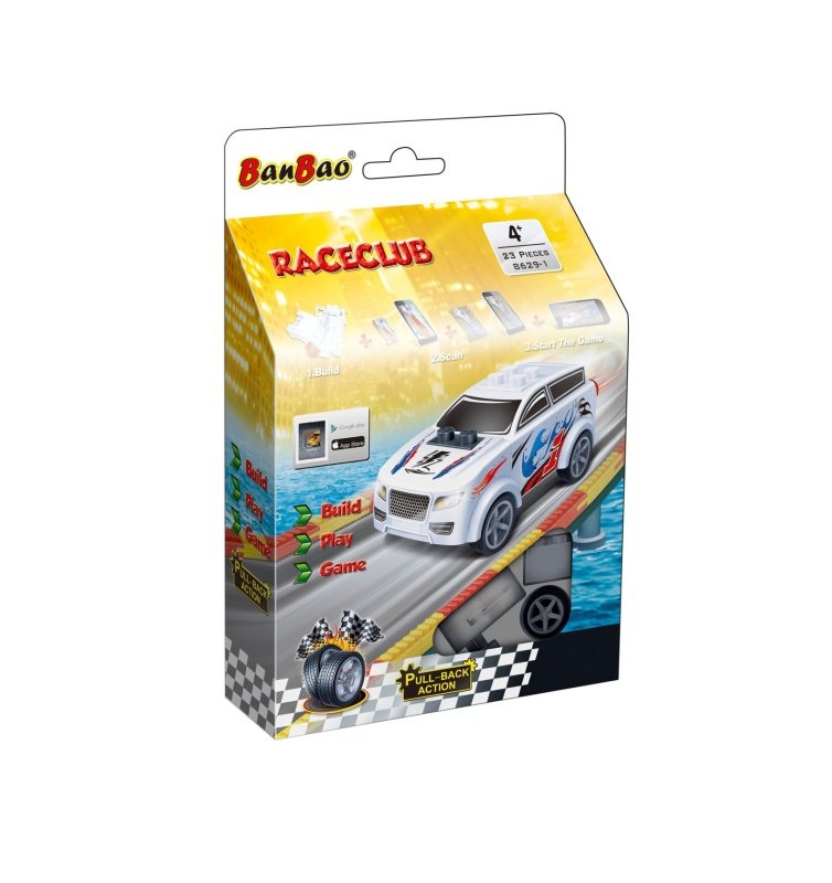 BanBao, RaceClub, klocki Moon, 8629-1