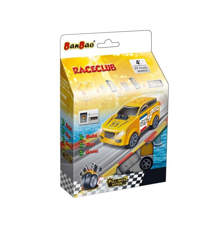BanBao, RaceClub, klocki Moxy, 8629-3