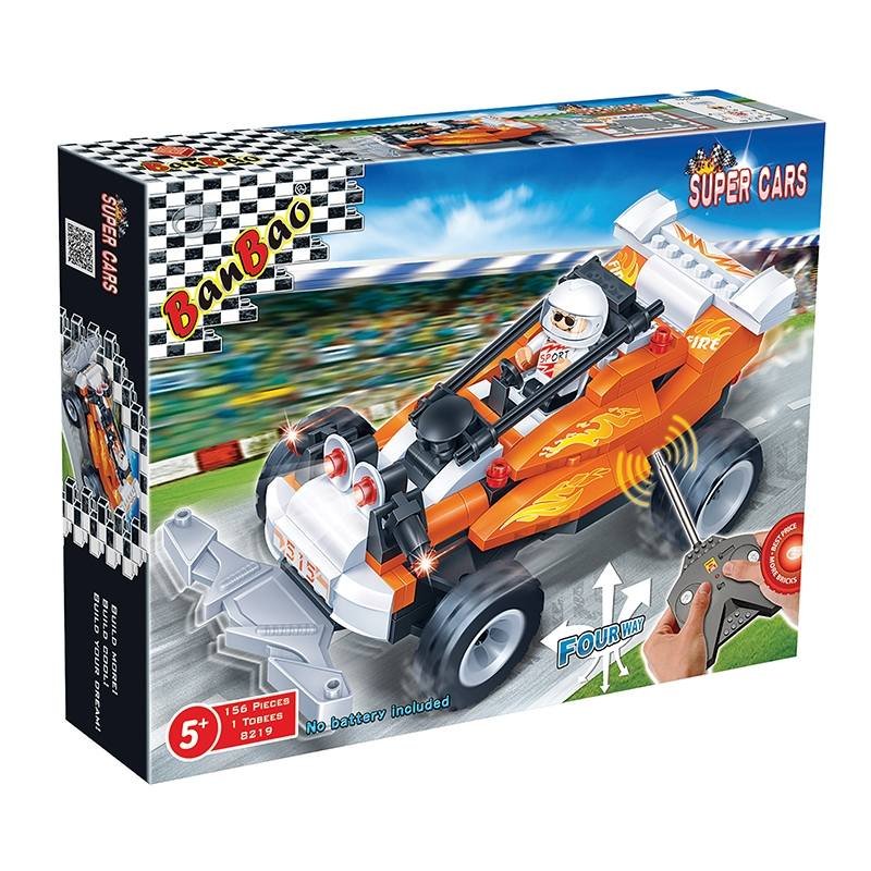 BanBao, Super Cars, klocki Rodas sterowany RC, 8219