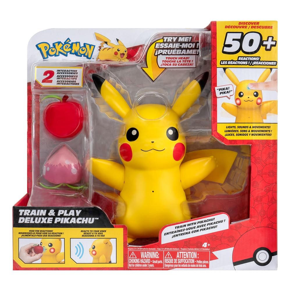 Bandai - Nanoblock - Figurina Pokémon - Pikachu Deluxe - | WhichOne
