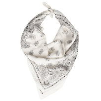 BANDAMKA BANDANA Alessio CHUSTKA CHUSTA biała DUŻA 67cmx67cm Alessio