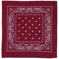 Bandamka Bandana Chusta 55X55 Cm Bordowo-Biała - MFH