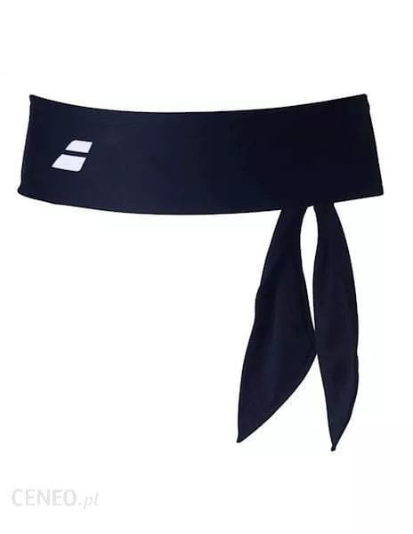 Bandana Babolat TIE HEADBAND czarna-Zdjęcie-0