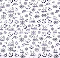 Bandana bandamka bandana biała marynarska chusta Pako Jeans