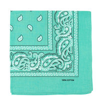 Bandana Chusta Damska Męska Bawełniana Bandamka Apaszka Bawełna Paisley - Band-Tur-20 Aleszale