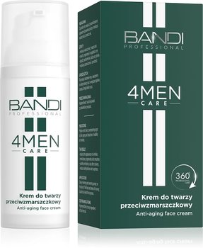 Bandi 4MEN CARE, Krem do twarzy przeciwzmarszczkowy, 50 ml - Bandi