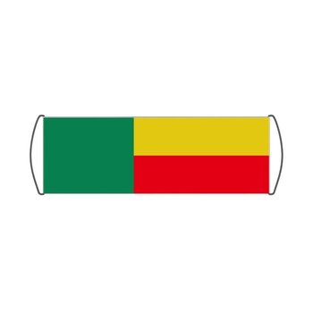 Baner przewijany Flaga Beninu 17x50cm - Inna producent