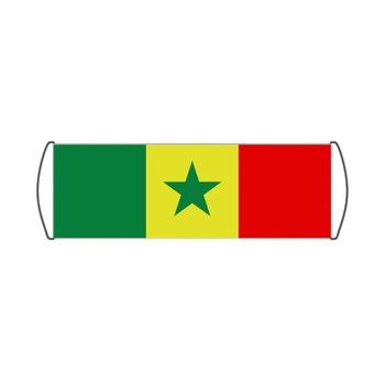 Baner przewijany Flaga Senegalu 17x50cm - Inna producent