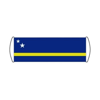 Baner przewijany z flagą Curaçao 17x50cm - Inna producent