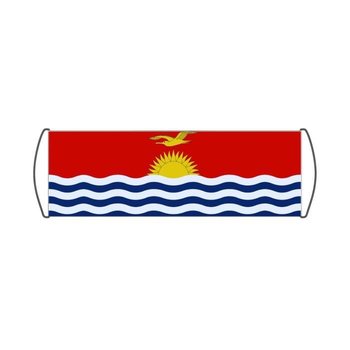 Baner przewijany z flagą Kiribati 17x50cm - Inna producent
