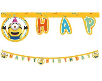 Baner Urodzinowy Minionki - Minions Party, Happy Birthday - Inna marka