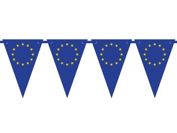 Baner wiszący Flaga Unii Europejskiej - 5 m - Congee.pl