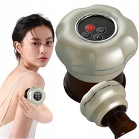 Bańka Chińska Masażer Próżniowy Rozgrzewająca 12 Mocy Zassysania Bańki