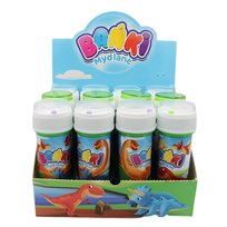 Bańki Mydlane Dinozaury Kolorowe Zabawa Dla Dzieci Zestaw 12 Sztuk 60 Ml Schemat