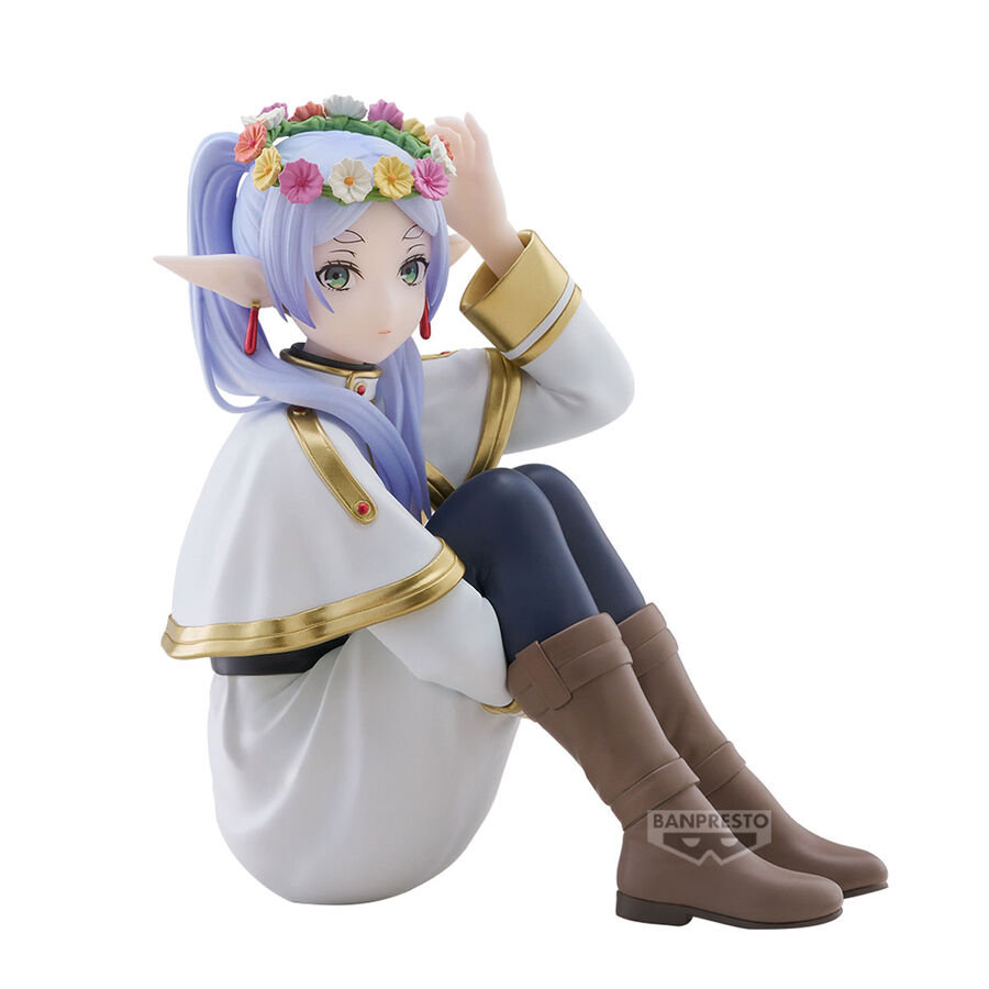 Banpresto Frieren Action Figure PVC – Sitting Pose, 11 Cm – Collezionabile Ufficiale