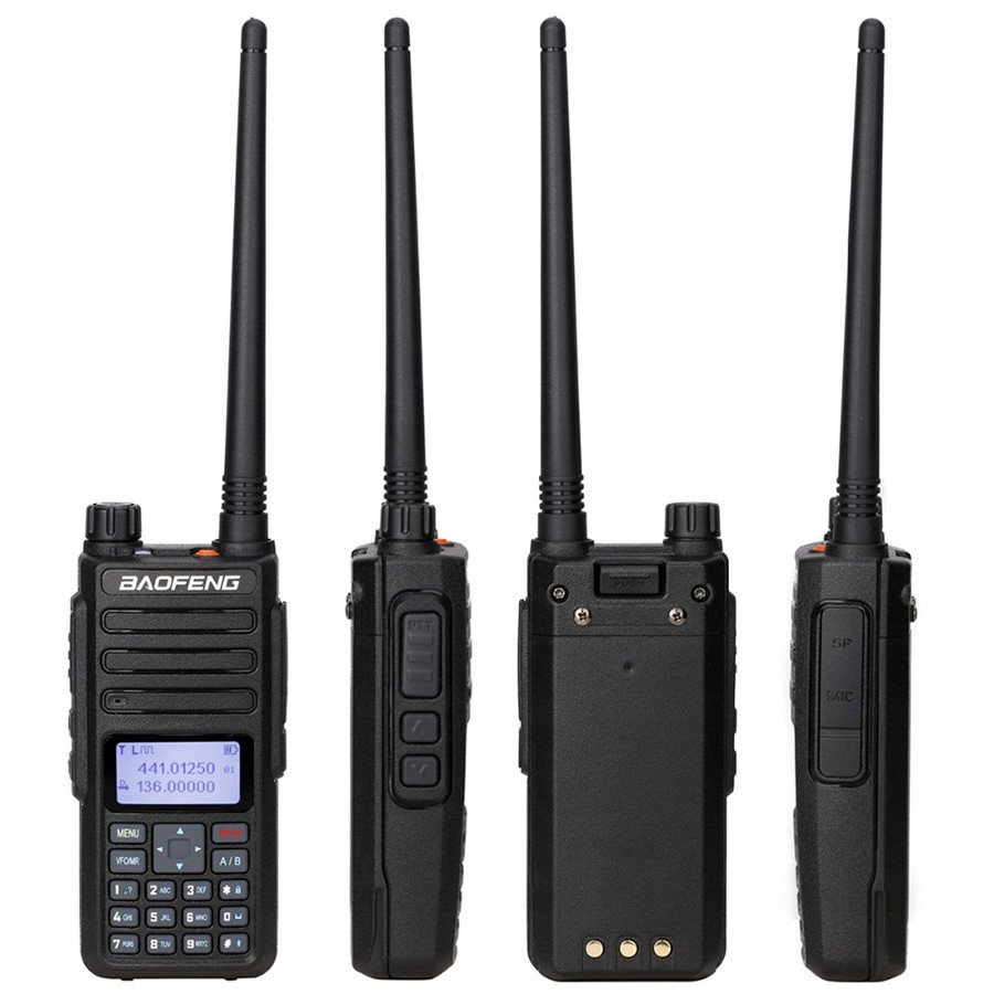 Zdjęcia - Radiotelefon / Krótkofalówka Baofeng DM-1801 5W DMR dwupasmowy radiotelefon DMR / FM kompatybilny z Mot 