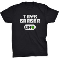 Barber Tryb ON Koszulka Dla Barbera Prezent
