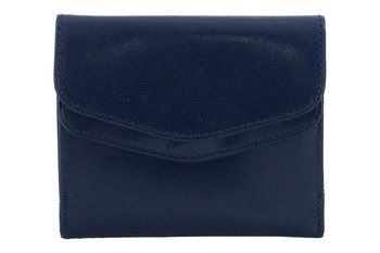 Pojemny kolorowy portfel damski skórzany - Czarny Barberini`s