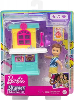 Barbie, Akcesoria spacerowe, Chłopiec + Minikuchnia - Barbie