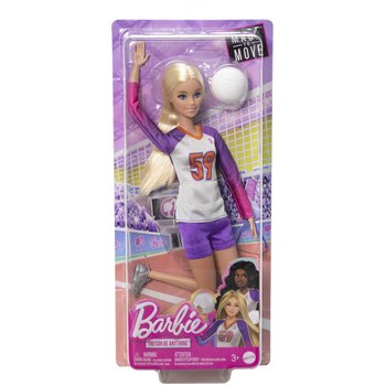 Barbie, Bądź kim chcesz, lalka, siatkarka, Hkt72 - Barbie
