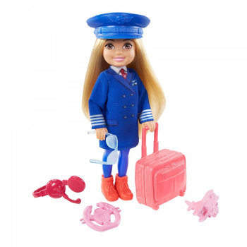 Barbie Chelsea Możesz być Kariera Lalka Pilotka Blond włosy - Barbie