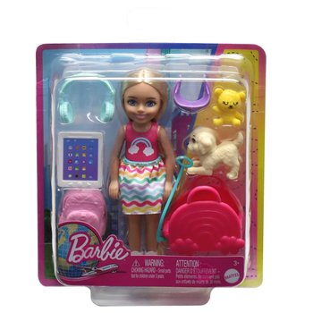 Barbie Chelsea w podróży Lalka, HJY17 - Barbie