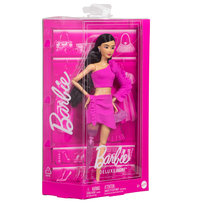 Barbie, Deluxe Style Lalka Falbanki i róża dla dzieci 4+ HYV26
