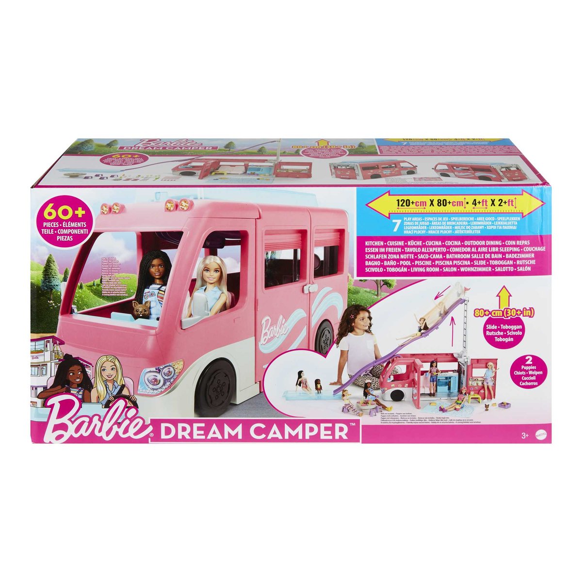 Barbie Dream Camper, kamper marzeń dla lalki, HCD46 - Barbie | Sklep ...