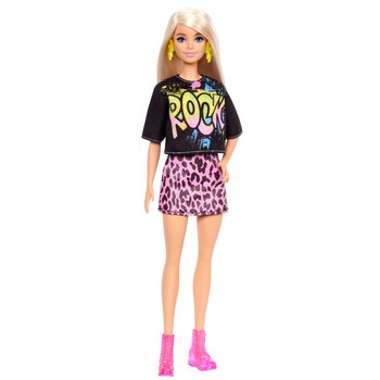 Barbie Fashionistas Lalka Modna przyjaciółka Rockowy t-shirt/Blond włosy - Barbie