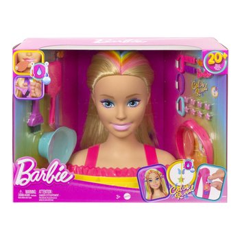 Barbie, Głowa Do Stylizacji, Neonowa Tęcza, Hmd78 - Barbie
