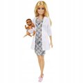 Barbie Kariera, lalka Deluxe Pediatra, Blond włosy - Barbie