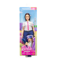 Barbie Kariera Pilotka, Lalka Zabawka dla dzieci 3+ JKF75