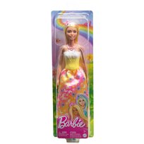 BARBIE  - Księżniczka Żółto-różowy strój